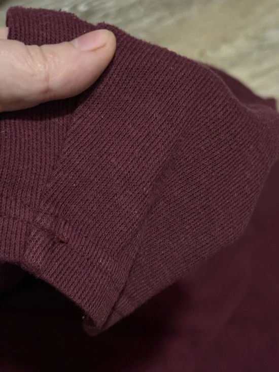 Joseph Abboud Men’s Burgundy Half-Zip Sweater - Picture 6 of 6